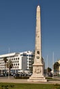 Obelisc in faro Old town, Algarve - Portugal