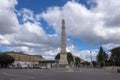 The Obelisco in honour of Ferdinand I of the Two Sicilies in Lecce, Italy