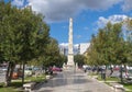 The Obelisco in honour of Ferdinand I of the Two Sicilies in Lecce, Italy