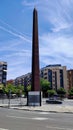 Obelisco Laus Deo II, Puerto de las Acacias, Madrid, Spain