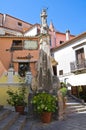 Obelisk of Addolorata. Maratea. Basilicata. Italy.