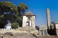 The obelisk in Axum, Ethiopia Royalty Free Stock Photo