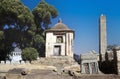 The obelisk in Axum, Ethiopia Royalty Free Stock Photo