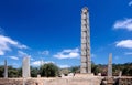 The obelisk in Axum, Ethiopia Royalty Free Stock Photo