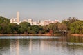 Obelisk and Bridge Ibirapuera Park