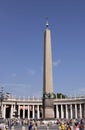 The obelisk called 'The Witness' in St. Peter's square