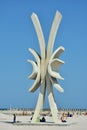 Obelisk at Costinesti beach, Romania