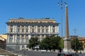 Obelisk Esquiline in city Rome, Italy