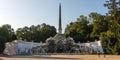 Obelisk Fountain in the SchÃÂ¶nbrunn Palace Gardens