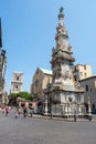 Obelisk Guglia of the Immaculate Virgin Royalty Free Stock Photo