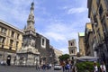 Obelisk Guglia of Immaculate Virgin in Naples