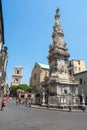 Obelisk Guglia of the Immaculate Virgin Royalty Free Stock Photo