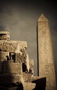Obelisk of Hatshepsut, Karnak, Egypt Royalty Free Stock Photo