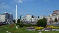 Obelisk `Hero City Kiev` in honor of the victory over fascism