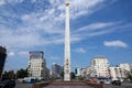 Obelisk `Hero City Kiev` in honor of the victory over fascism