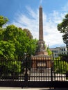 Obelisk heroes dos mayo sculpture Madrid Spain Europe