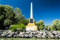 The obelisk in honor of king Carol I