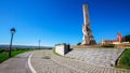 Obelisk of Horea, Closca and Crisan from Citadel fortress Alba Carolina