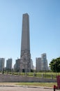 Obelisk in ibirapuera Sao Paulo Royalty Free Stock Photo