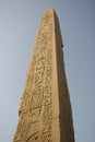 Obelisk in karnak temple Royalty Free Stock Photo