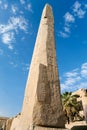 Obelisk in Karnak Temple Royalty Free Stock Photo