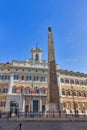 Obelisk of Montecitorio, Rome, Italy