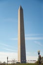 The obelisk Monument in Washington DC, USA Royalty Free Stock Photo