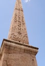 Obelisk at the Pantheon-Rome-Italy Royalty Free Stock Photo