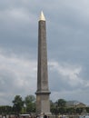 Obelisk Place Concorde Paris Royalty Free Stock Photo