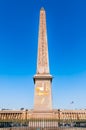 Obelisk place de la concorde paris city France