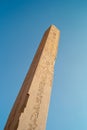 Obelisk of Queen Hatshepsut in Karnak Temple, Luxor Royalty Free Stock Photo