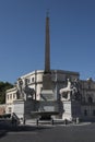 Obelisk in Quirinal palace square