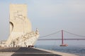 The obelisk and the red bridge