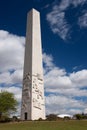 The obelisk of Sao Paulo Royalty Free Stock Photo