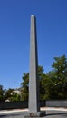 Obelisk in State Capitol Park in Salem, the Capital City of Oregon Royalty Free Stock Photo