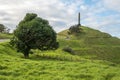 Obelisk on the summit of the One Tree Hill. Auckland, New Zealand Royalty Free Stock Photo