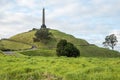 Obelisk on the summit of the One Tree Hill. Auckland, New Zealand Royalty Free Stock Photo