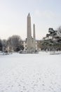 Obelisk of Theodosius (Dikilitas) in Sultanahmet Square.