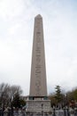 The Obelisk of Theodosius, Istanbul, Turkey Royalty Free Stock Photo