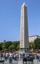 The Obelisk of Theodosius at Istanbul in Turkey. Royalty Free Stock Photo