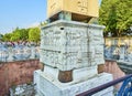 The Obelisk of Theodosius. SultanAhmet Square. Istanbul, Turkey. Royalty Free Stock Photo
