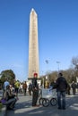 The Obelisk of Theodosius at the Hippodrome in Istanbul in Turkey. Royalty Free Stock Photo