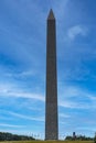 The Washington Obelisk in Washington DC, USA Royalty Free Stock Photo