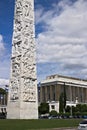 Obelisk to Gugliermo Marconi placed in Rome Eur