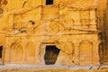 Obelisk Tomb Bab el-siq Triclinium Outer Siq Canyon Petra Jordan Royalty Free Stock Photo