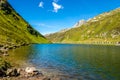 Oberalpsee lake in Switzerland Royalty Free Stock Photo