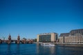 Oberbaum Bridge is a Berlin-River Spree, considered one of the citys landmarks.