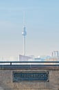 The Oberbaumbrucke bridge at Berlin, Germany