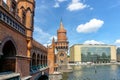 Oberbaumbruke bridge in Berlin Royalty Free Stock Photo