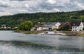 Oberbillig, Mertert - Grand Duchy of Luxembourg - View over the traditional houses of the village, taken from the German side of